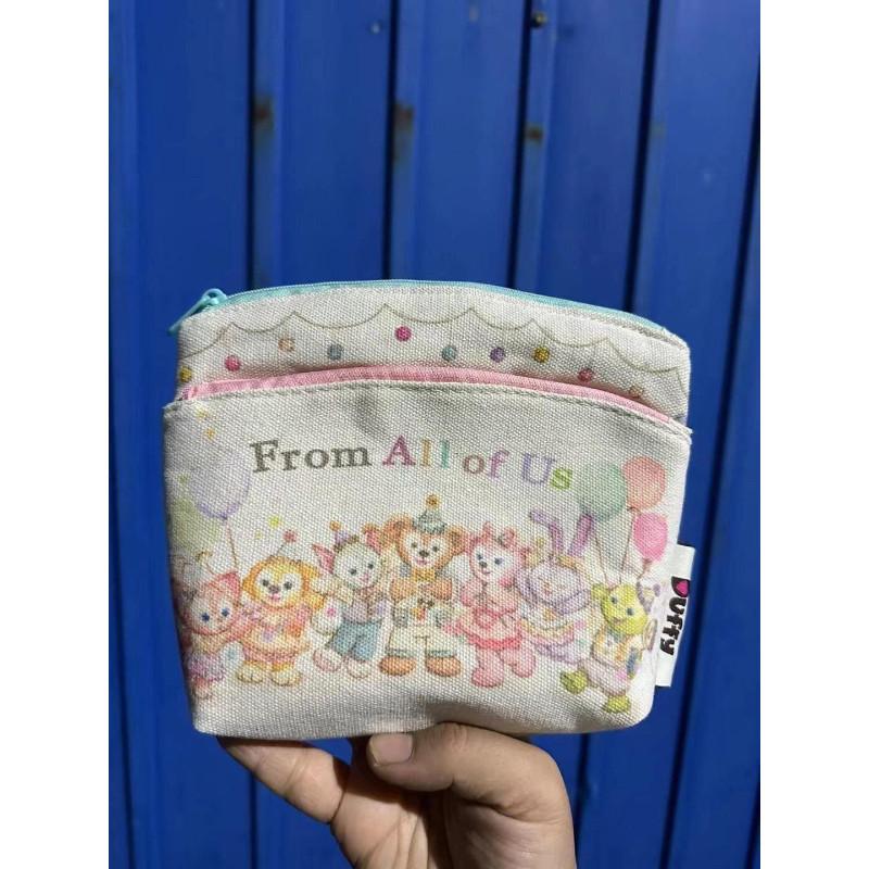 可愛迪士尼達菲家族化妝包-細節圖2