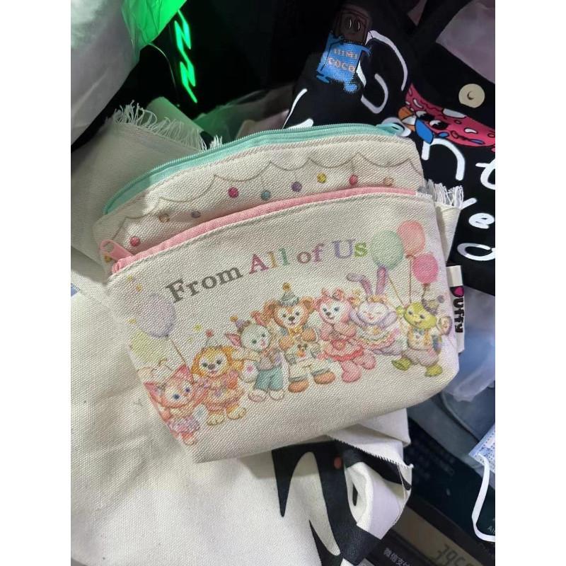 可愛迪士尼達菲家族化妝包-細節圖4