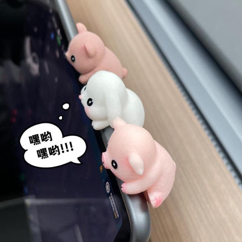 可愛趴趴翻牆療癒公仔動物(一組6隻)-細節圖9