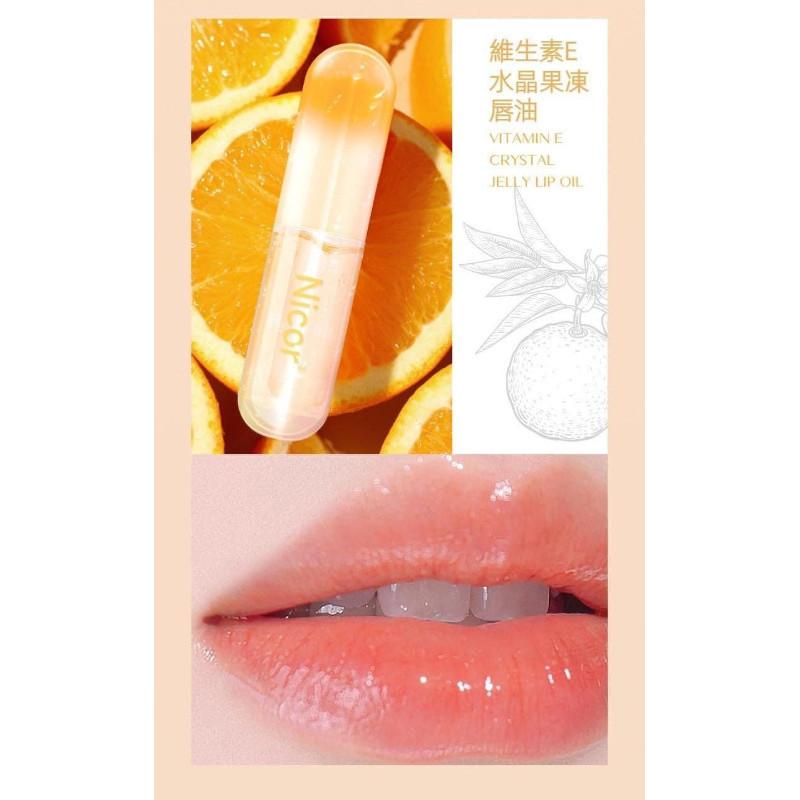 Nicor水果维生素E水晶果凍唇油3支套組-細節圖6