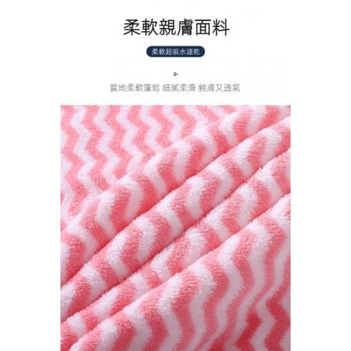 超吸水珊瑚絨毛巾+浴巾2件套組-細節圖3