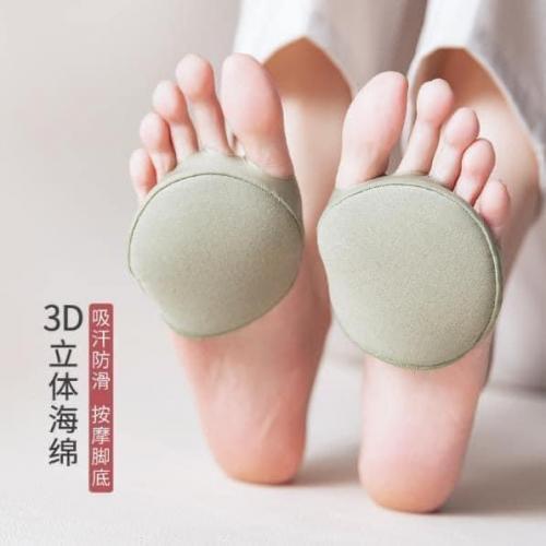 腳掌加厚減震隱形露趾襪(一組5雙)-細節圖3