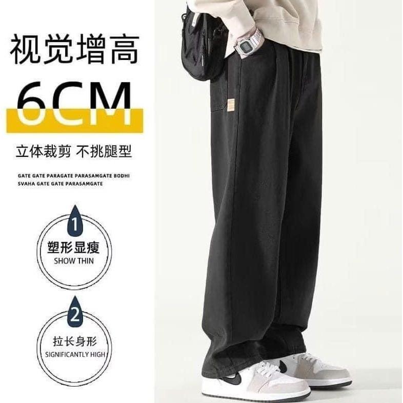 美式男女款寬鬆直筒休閒工裝褲-細節圖5