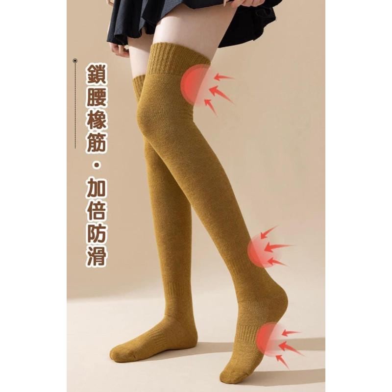 加厚毛圈保暖顯瘦長筒襪過膝襪-細節圖6