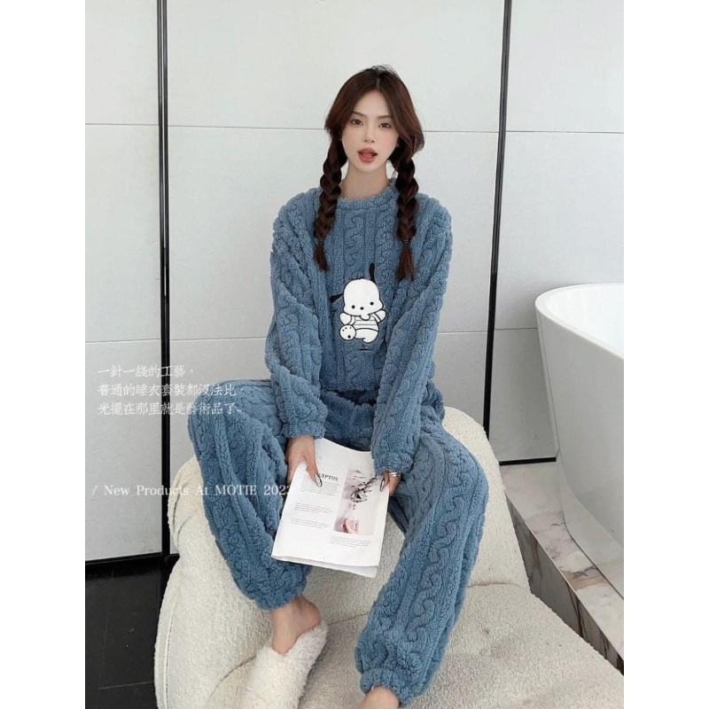 珊瑚絨帕恰狗睡衣套裝-細節圖3