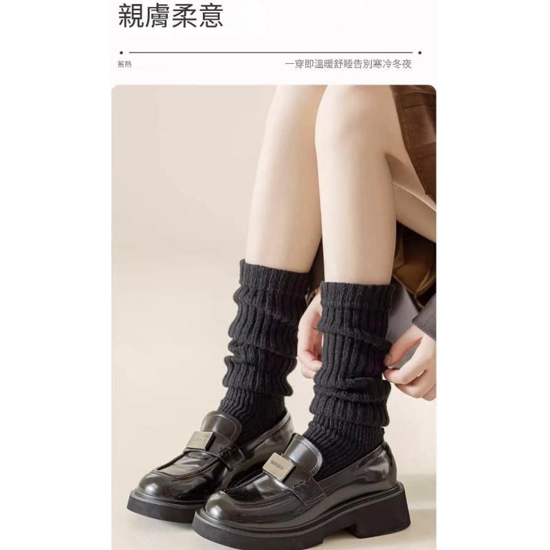 韓國年輕款堆堆襪針織踩腳襪套-細節圖6