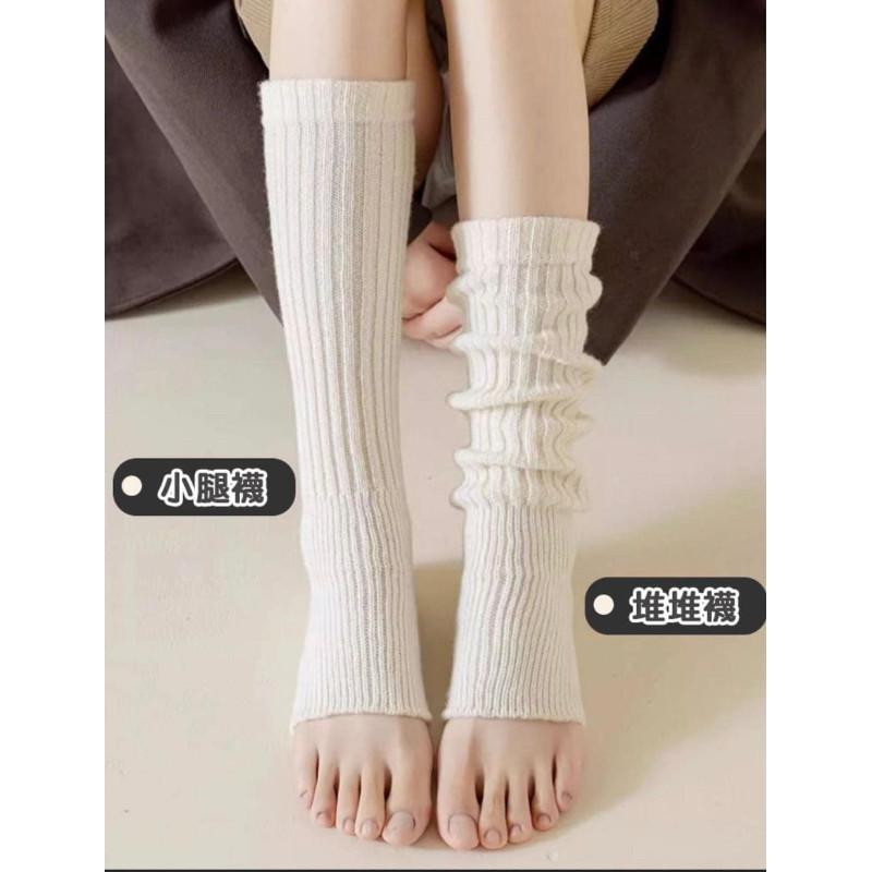 韓國年輕款堆堆襪針織踩腳襪套-細節圖7