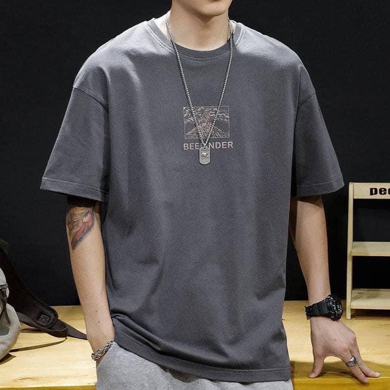 KITTY雜貨舖～男款火山爆發圓領休閒衫-細節圖5