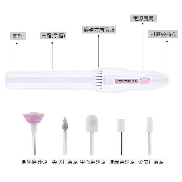 KITTY雜貨舖～五合一電動磨甲機-細節圖2