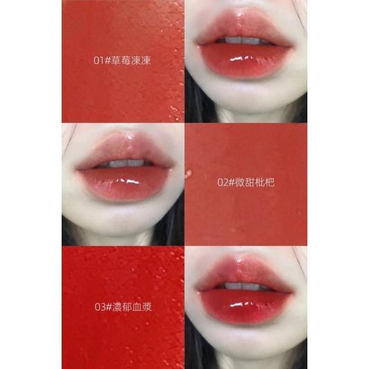 草莓兔鏡面水光唇釉6支盒裝-細節圖4