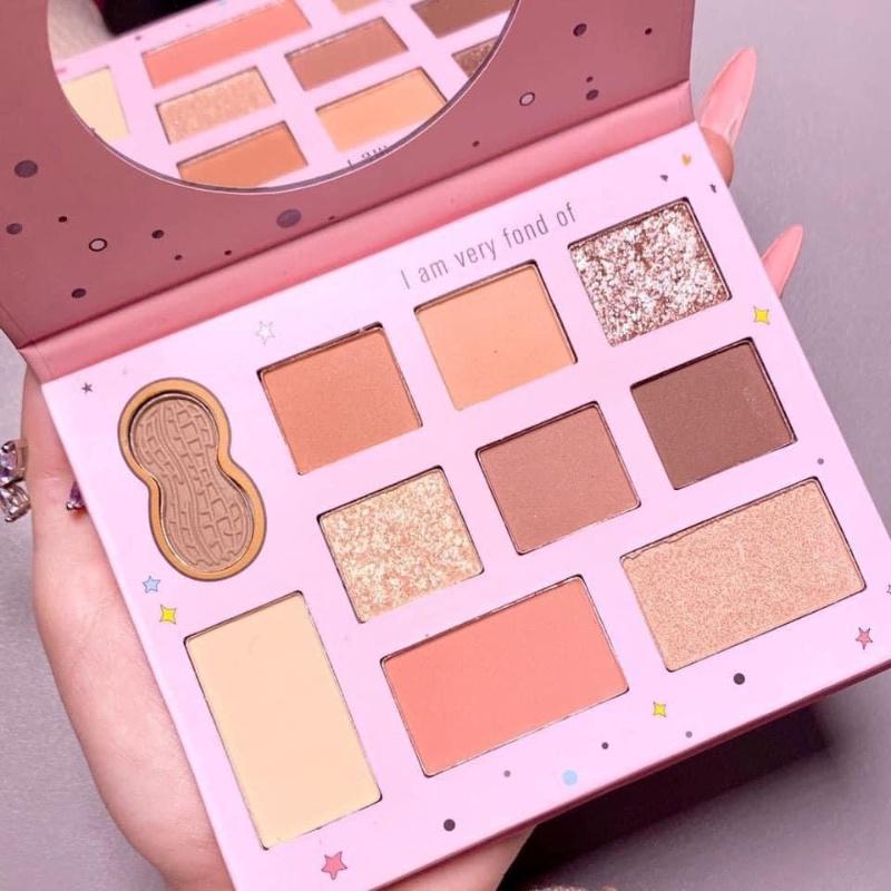 網紅傑利鼠珠啞光花生眼影-細節圖3