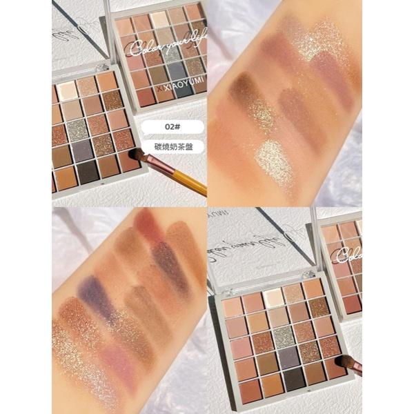 25色奶茶大地色眼影盤-細節圖6