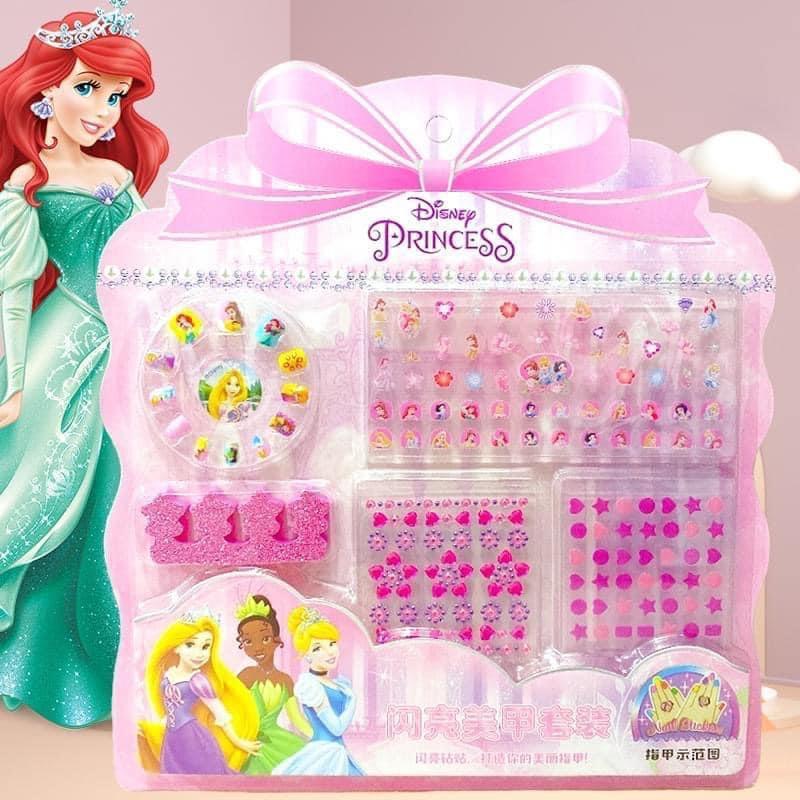 迪士尼兒童指甲貼閃亮鑽石套組-細節圖4