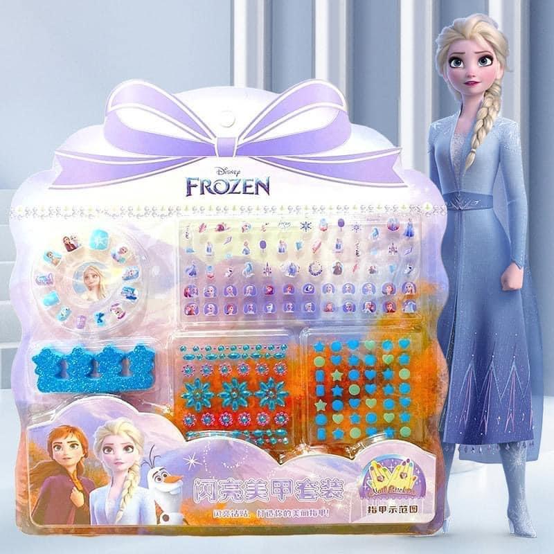 迪士尼兒童指甲貼閃亮鑽石套組-細節圖5