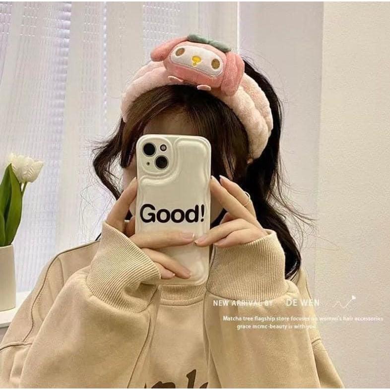 立體三麗鷗大腸圈洗臉髮帶-細節圖3