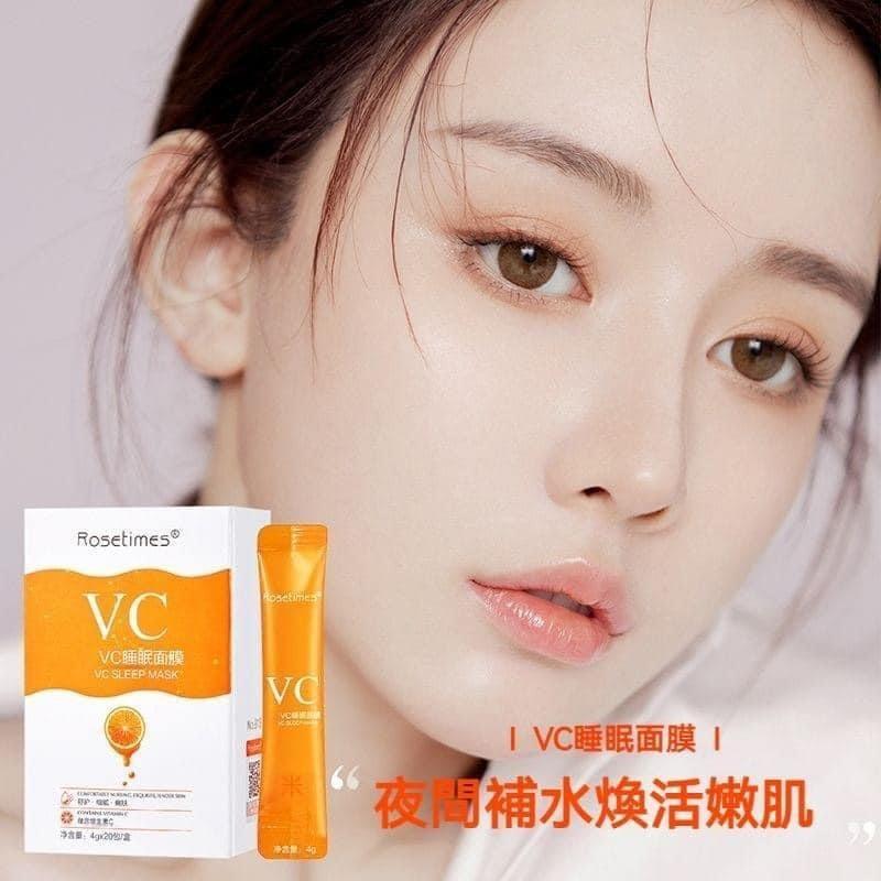VC美白保濕補水晚安睡眠面膜-細節圖3