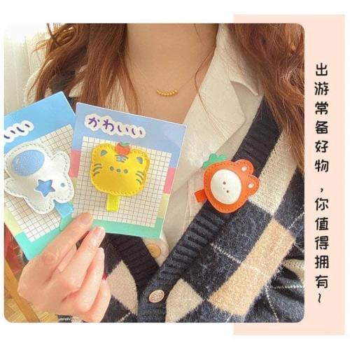 可愛PU皮造型防蚊夾 (一組2個)-細節圖5