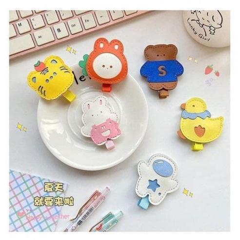 可愛PU皮造型防蚊夾 (一組2個)-細節圖8