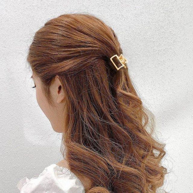 KITTY雜貨舖～簡約線條髮夾(5入)-細節圖3