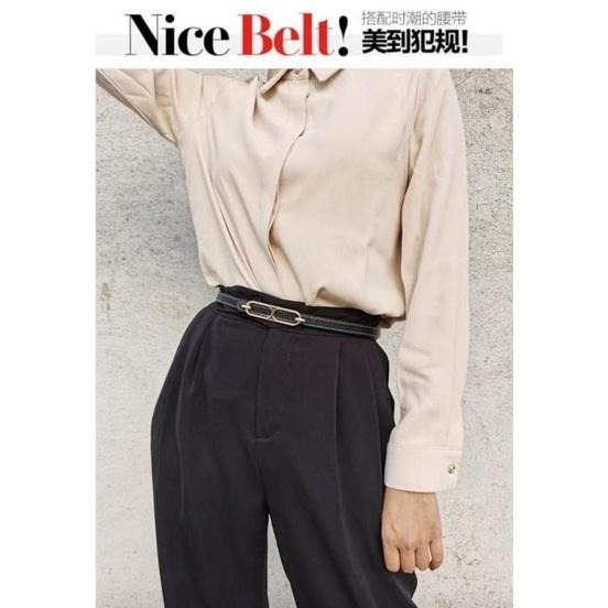 百搭雙面雙色細皮帶腰帶-細節圖9