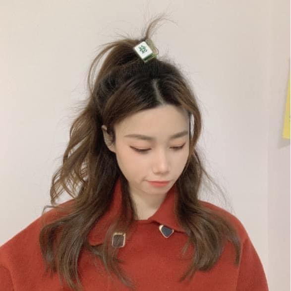 KITTY雜貨舖～麻將劉海抓夾(一組5個)-細節圖2