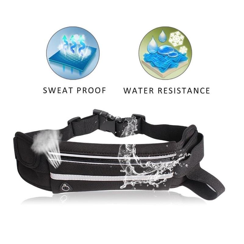 防水夜間反光耳機洞運動包-細節圖4