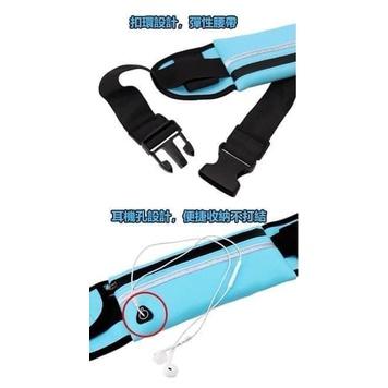 防水夜間反光耳機洞運動包-細節圖6