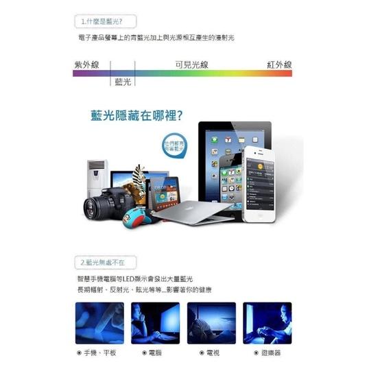 網紅款不規則透色抗藍光眼鏡-細節圖6