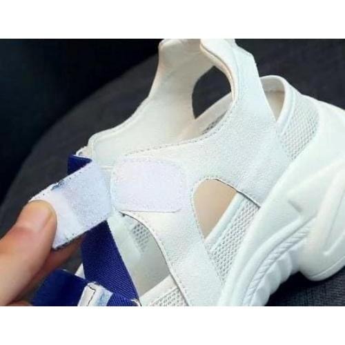 新款厚底鏤空透氣運動涼鞋-細節圖8