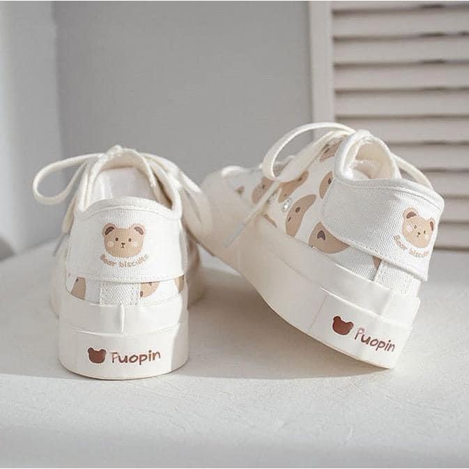 韓版可愛奶牛紋厚底板鞋-細節圖8