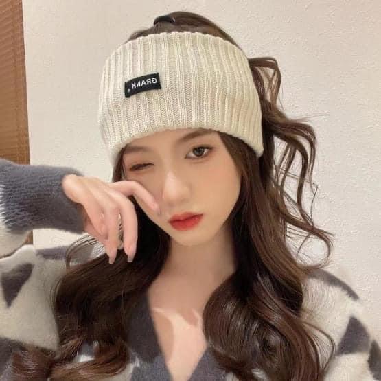 韓國寬版運動針織髮帶-細節圖5