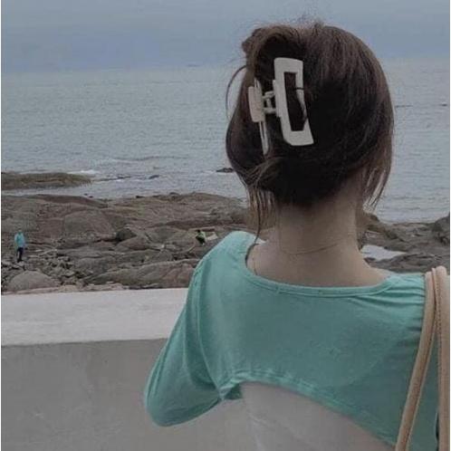 韓國法式長方形鯊魚夾(一組5個)-細節圖7