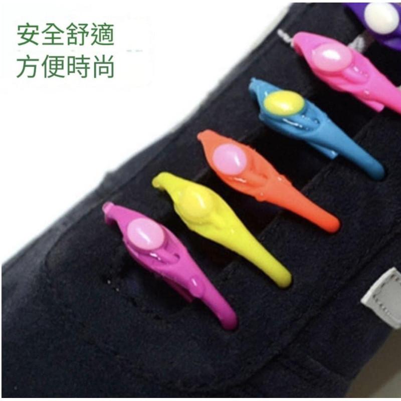 懶人免綁彈力矽膠鞋帶12條包（一組3包）-細節圖3