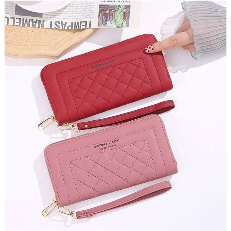 女士多分隔大容量手拿包長夾-細節圖6