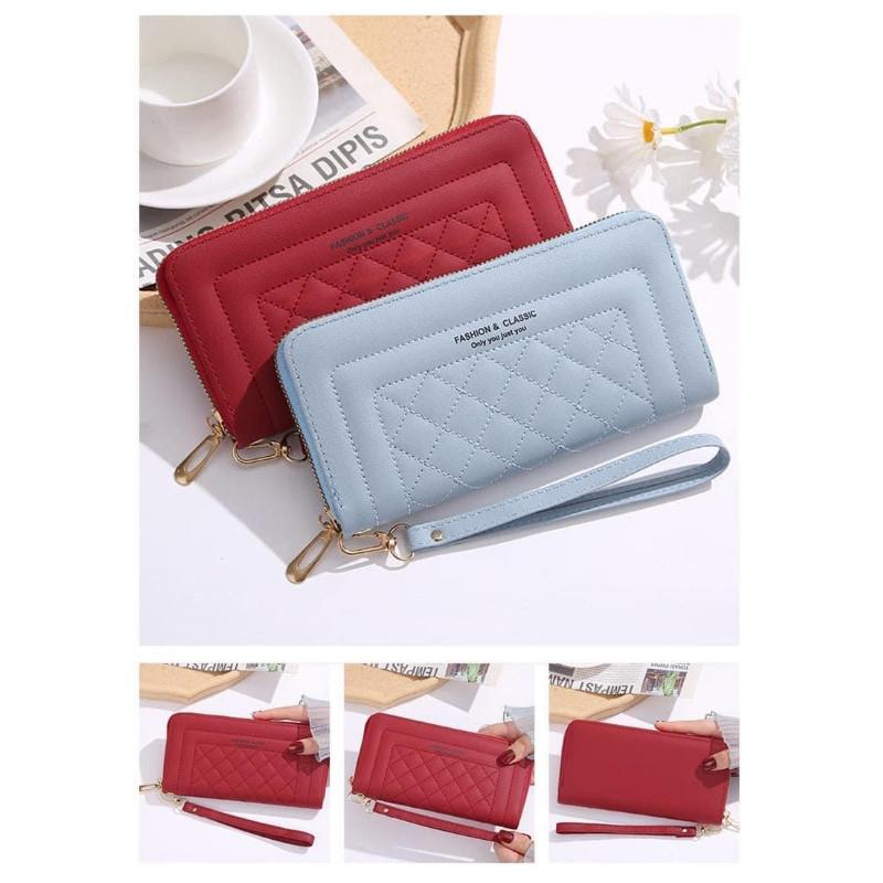 女士多分隔大容量手拿包長夾-細節圖8