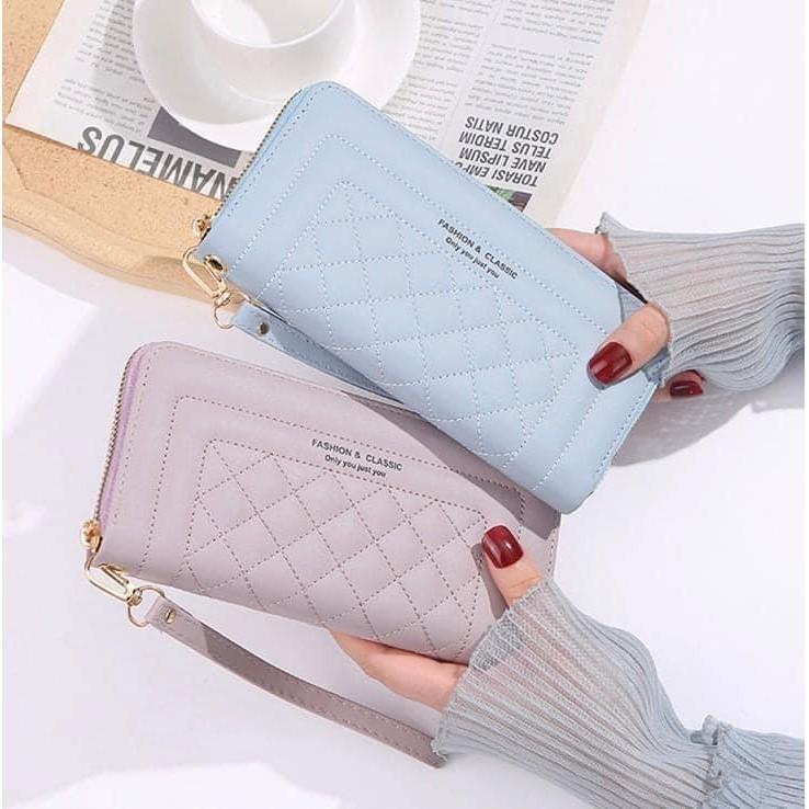 女士多分隔大容量手拿包長夾-細節圖9