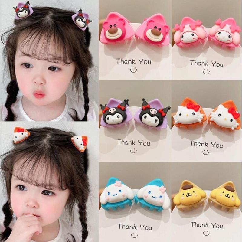 可愛立體卡通公主頭小抓夹10入組-細節圖5