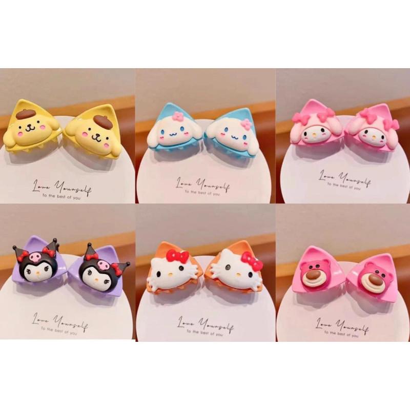 可愛立體卡通公主頭小抓夹10入組-細節圖6