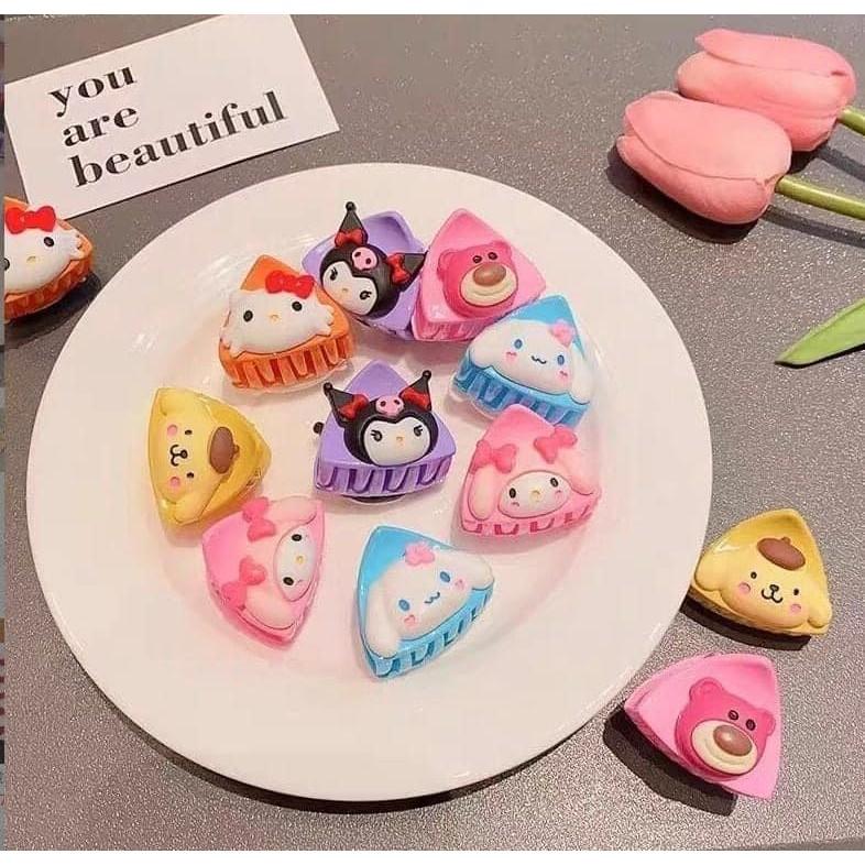 可愛立體卡通公主頭小抓夹10入組-細節圖7