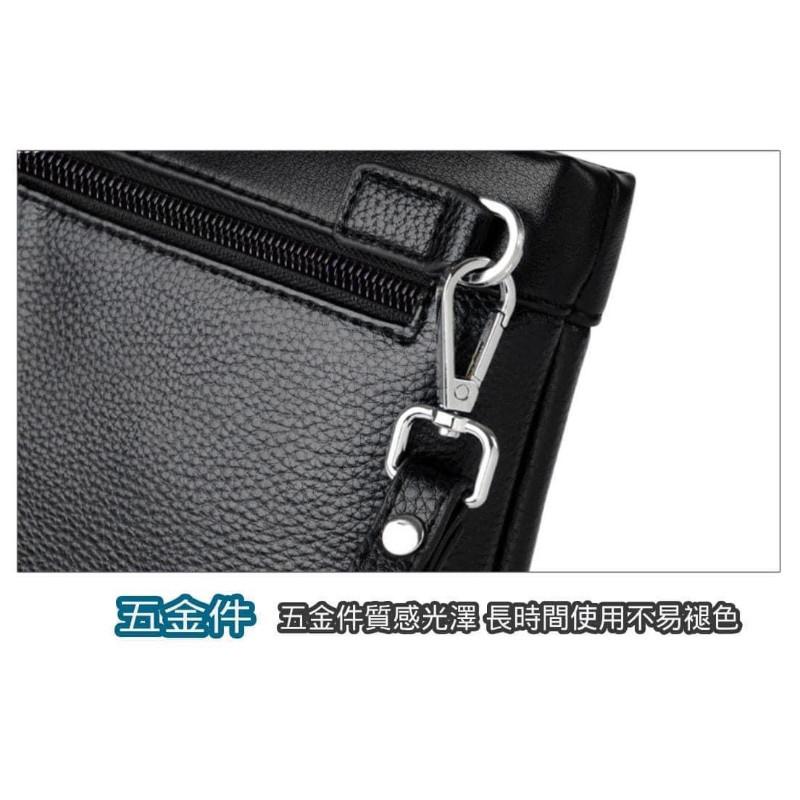 袋鼠皮革大容量多卡位手拿包-細節圖8