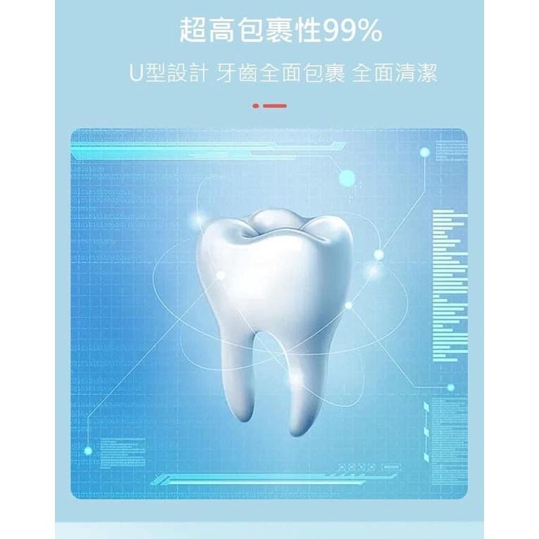 KITTY雜貨舖～U型兒童矽膠安全牙刷-細節圖3