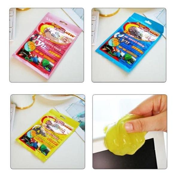 超好用除塵清潔魔力軟泥(一組3包)-細節圖8