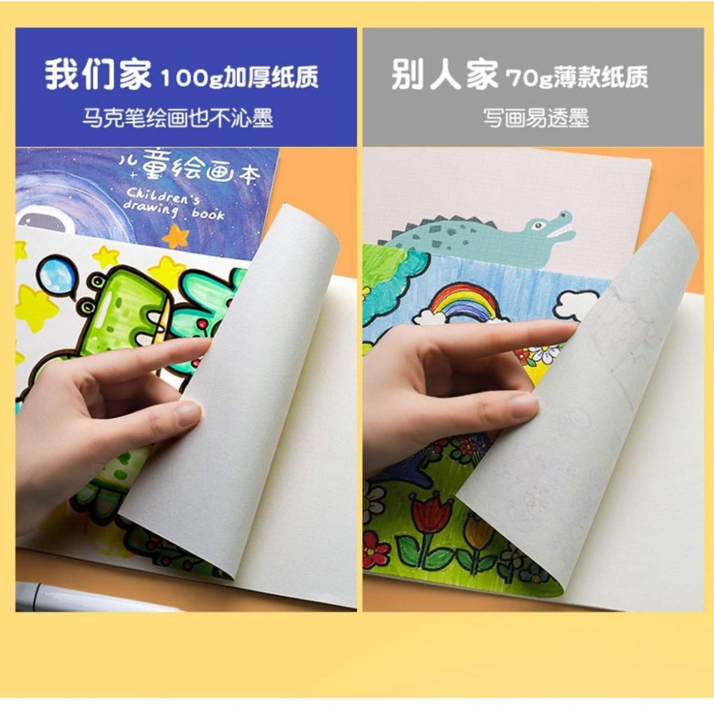 A4空白繪畫本30頁*4本-細節圖4