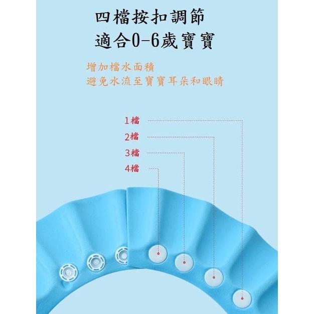 寶寶可調式護耳洗髮帽盤(一組5入)-細節圖6