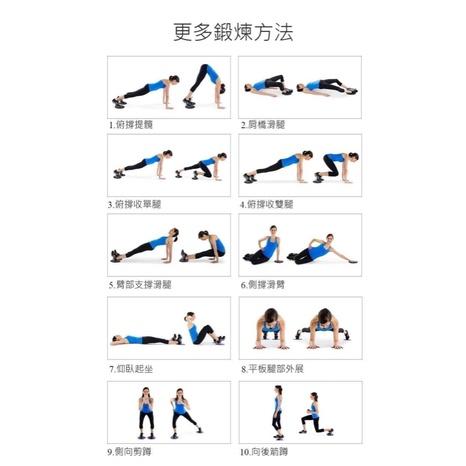 強化核心健身訓練靜音滑行盤-細節圖6