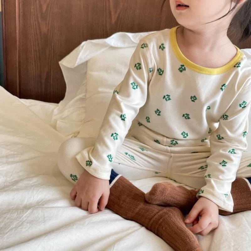 兒童德絨自發熱睡衣褲套裝-細節圖2