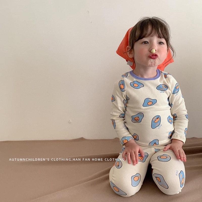 兒童德絨自發熱睡衣褲套裝-細節圖3