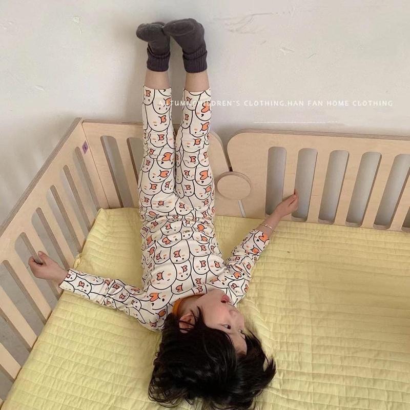 兒童德絨自發熱睡衣褲套裝-細節圖5