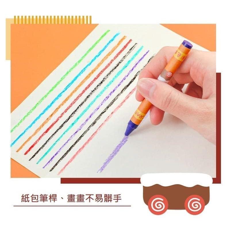 塗鴉聖誕結蠟筆12色套-細節圖2