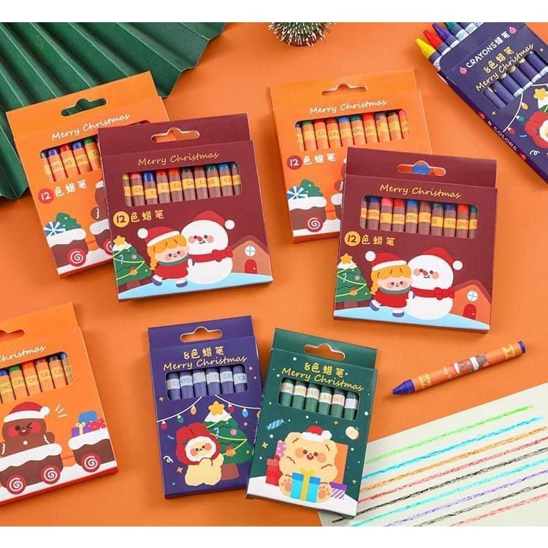 塗鴉聖誕結蠟筆12色套-細節圖5